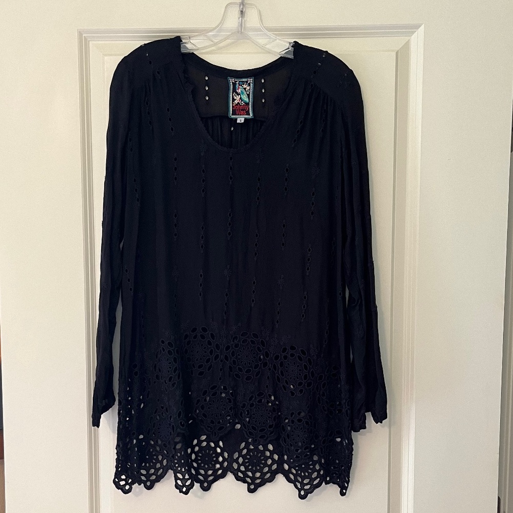 Johnny Was Black Tunic